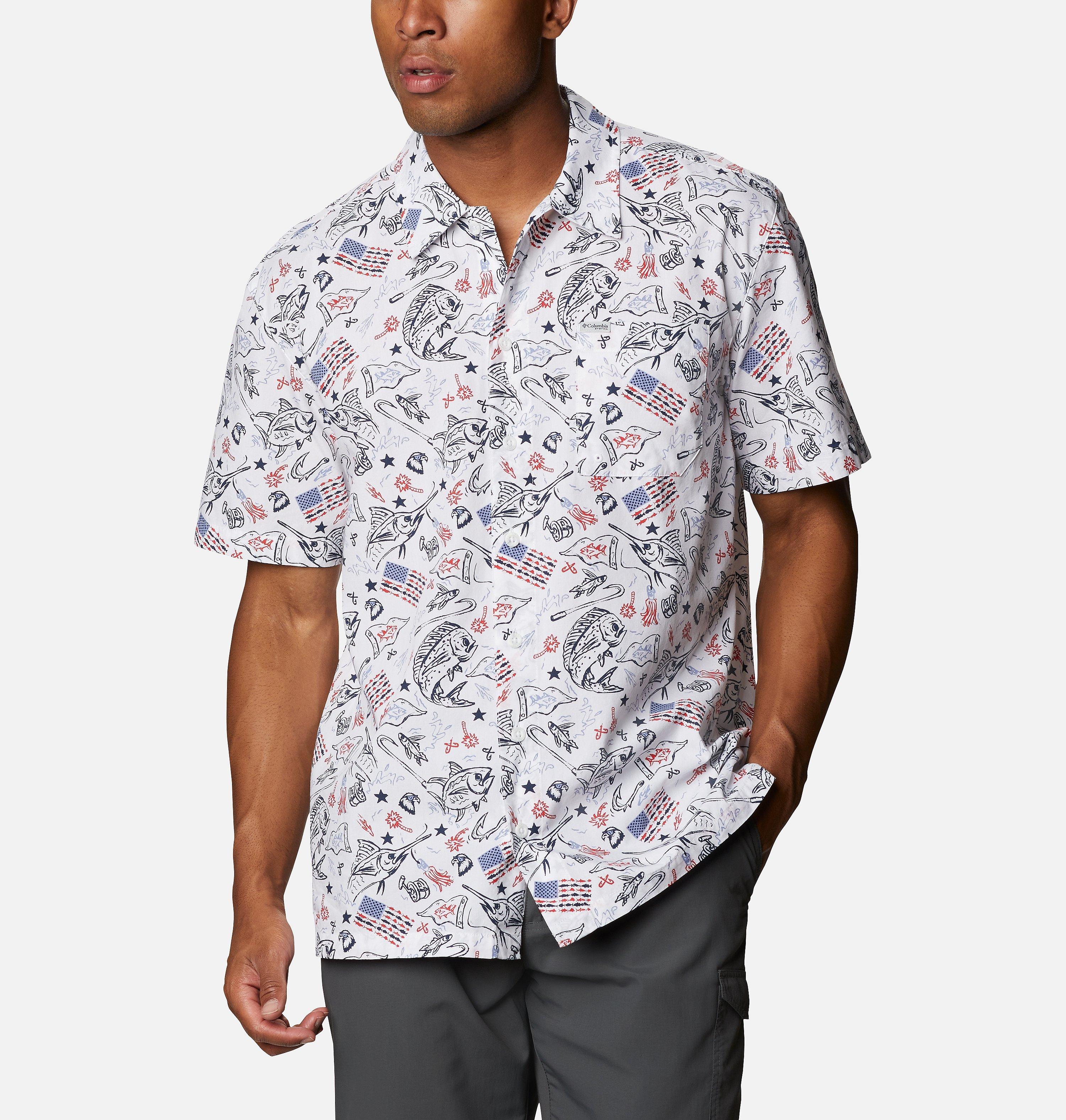 Men's PFG Trollers Best Short Sleeve Shirt – Tall 1