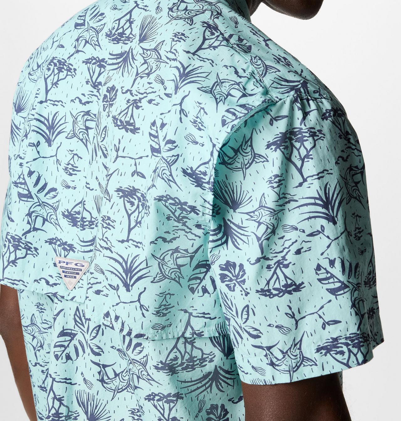 Men's PFG Trollers Best™ Short Sleeve Shirt – Tall | 325 | 4XT 7