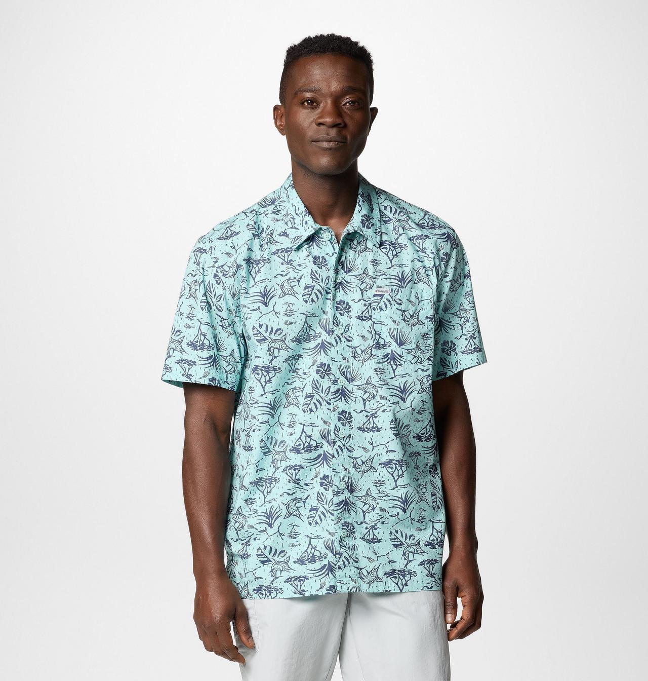 Men's PFG Trollers Best™ Short Sleeve Shirt – Tall | 325 | 4XT 1