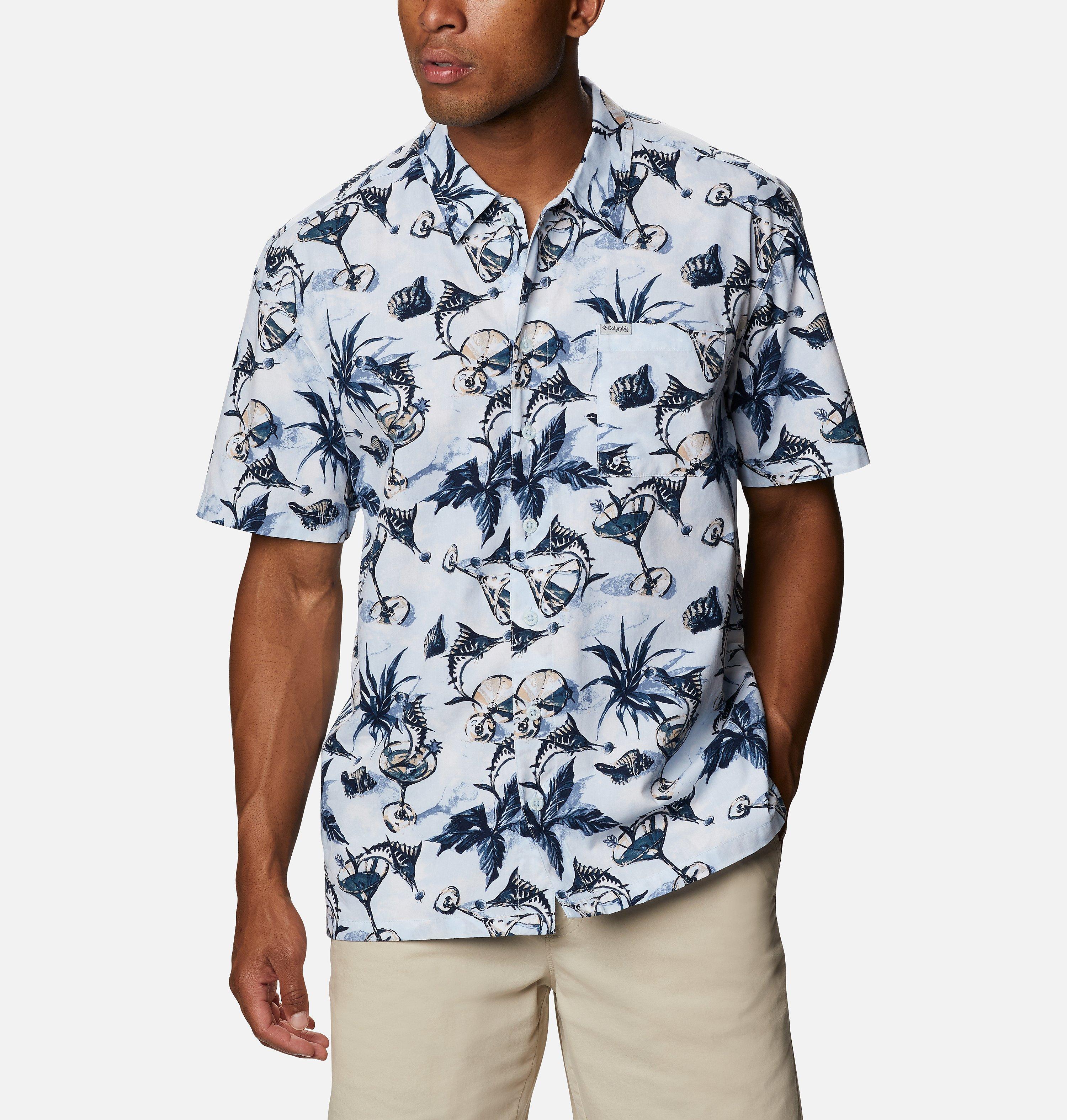 Men's PFG Trollers Best Short Sleeve Shirt – Tall 1