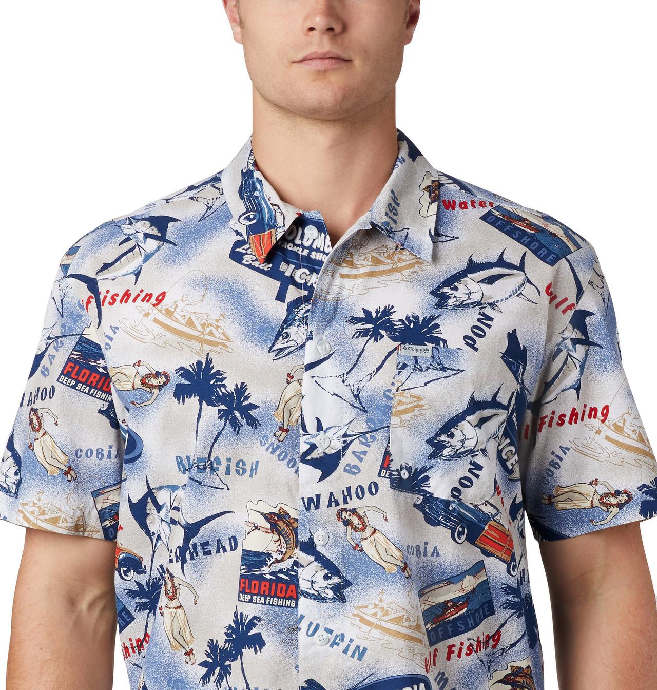 Men's PFG Trollers Best™ Short Sleeve Shirt – Tall 5