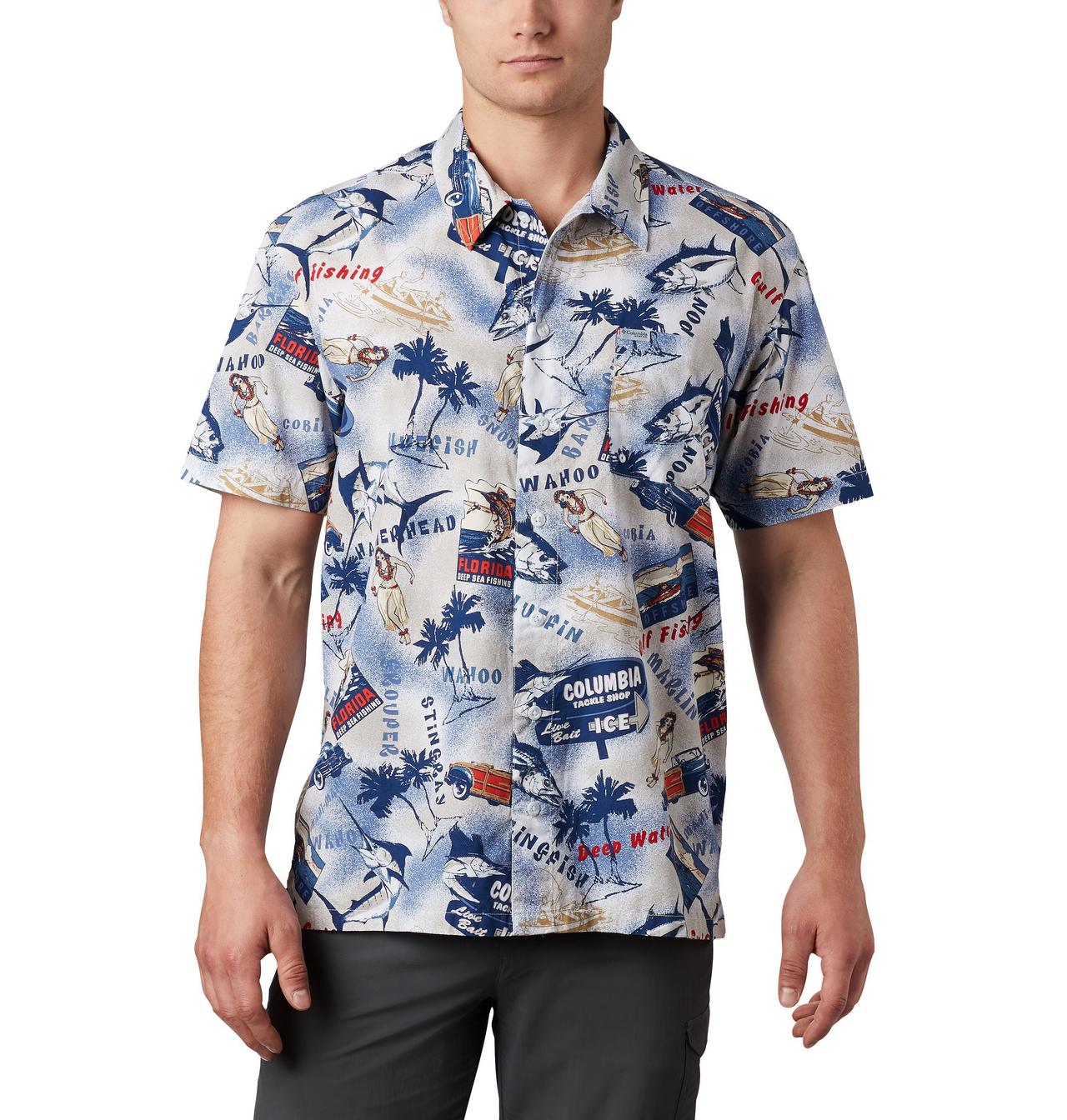 Men's PFG Trollers Best™ Short Sleeve Shirt – Tall 1