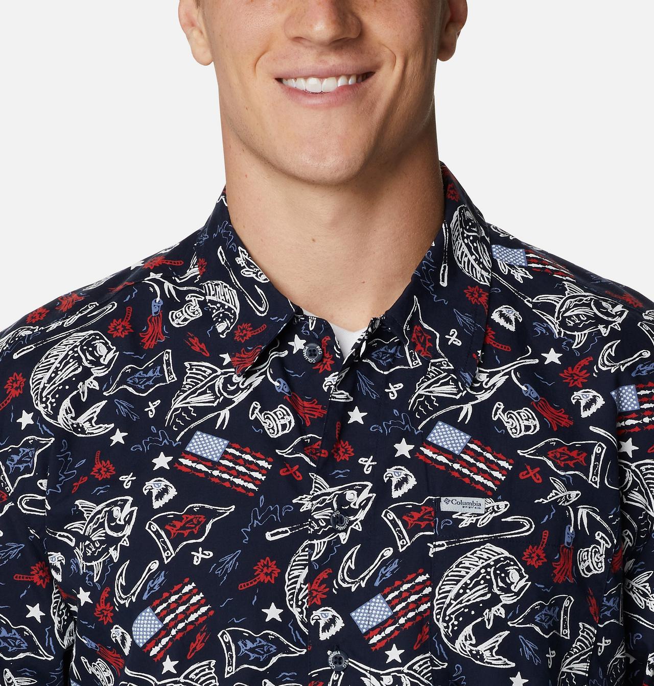 Men's PFG Trollers Best™ Short Sleeve Shirt – Tall 4