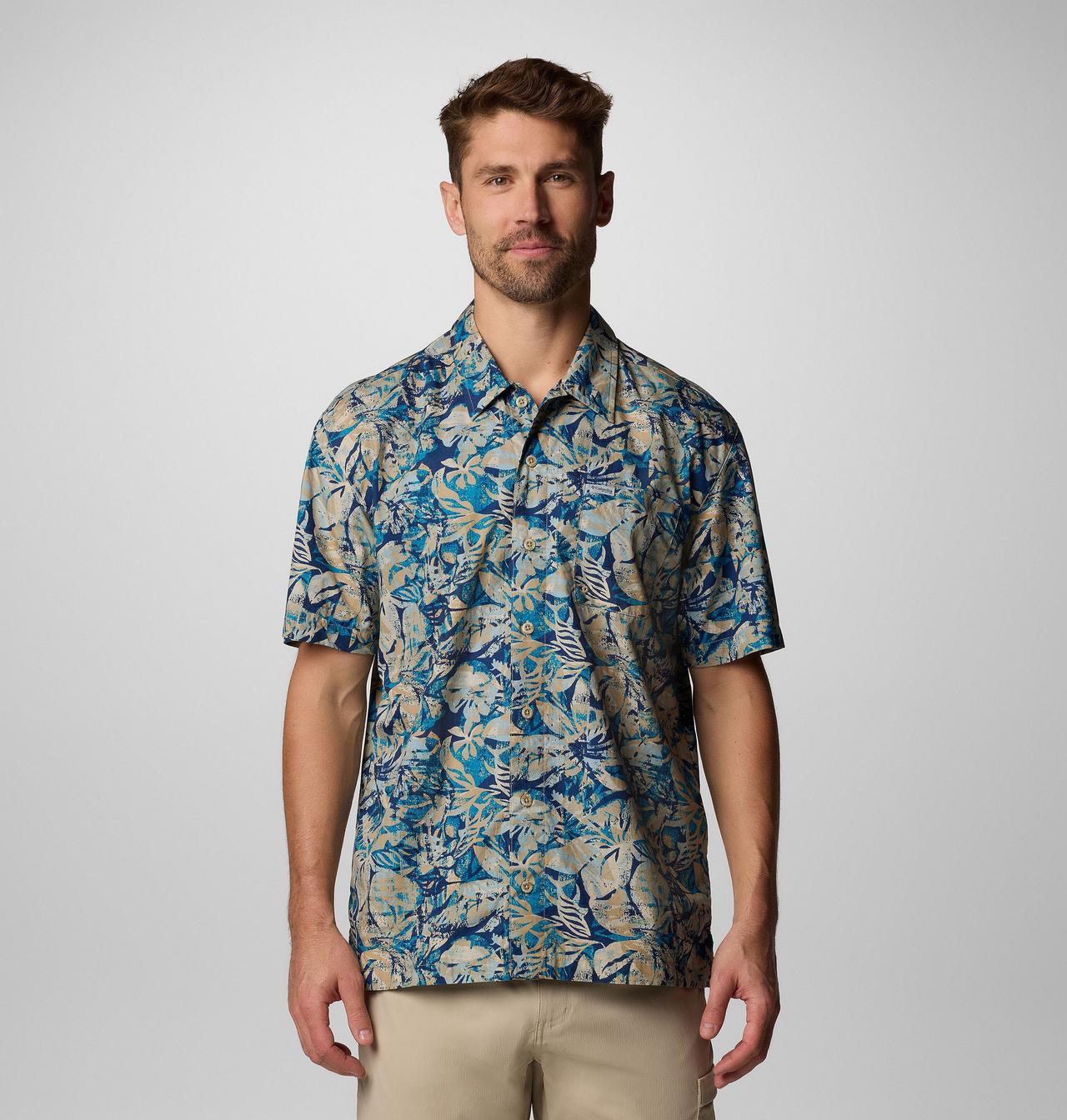 Men's PFG Trollers Best™ Short Sleeve Shirt – Tall | 903 | 5XT 1