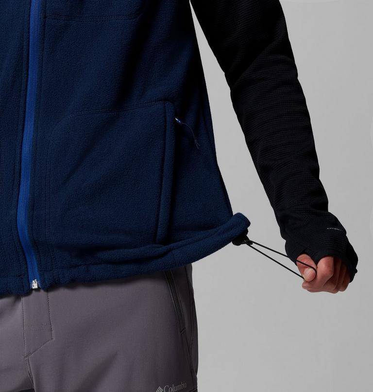 Men's Fast Trek Fleece Vest, Color: Collegiate Navy, image 7