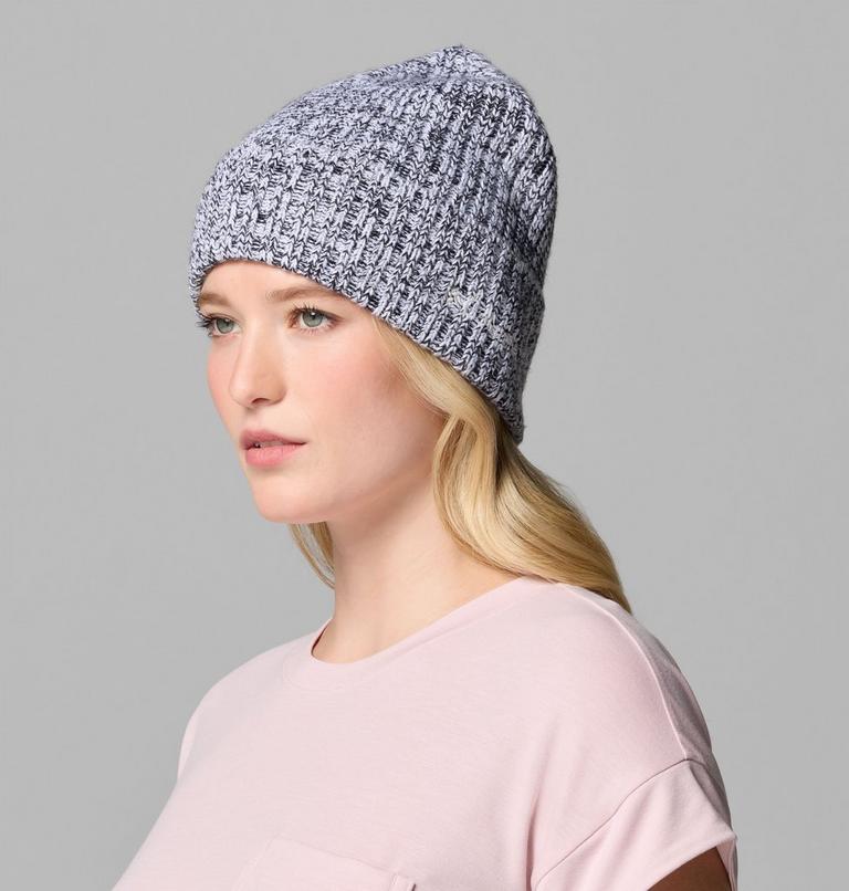 Unisex Columbia Watch Cap Beanie, Color: Black and White Marled, image 4