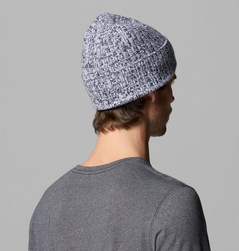 Unisex Columbia Watch Cap Beanie, Color: Black and White Marled, image 3