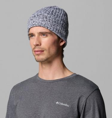 Unisex Columbia Watch Cap Beanie, Color: Black and White Marled, image 25