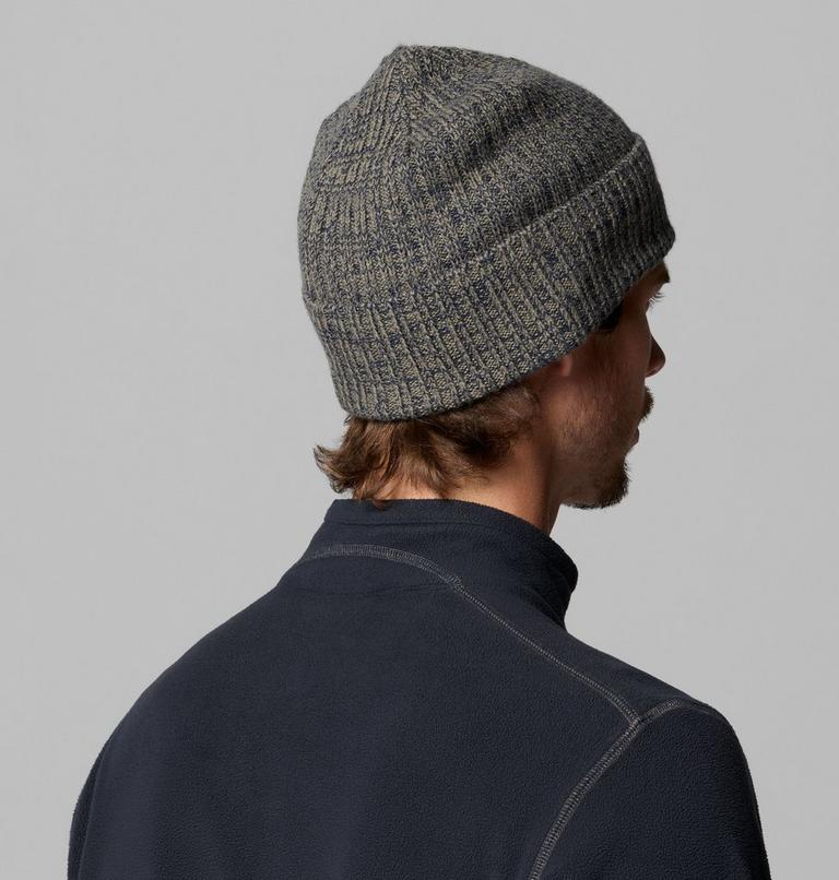 Unisex Columbia Watch Cap Beanie, Color: Stone Green, Collegiate Navy Marled, image 3