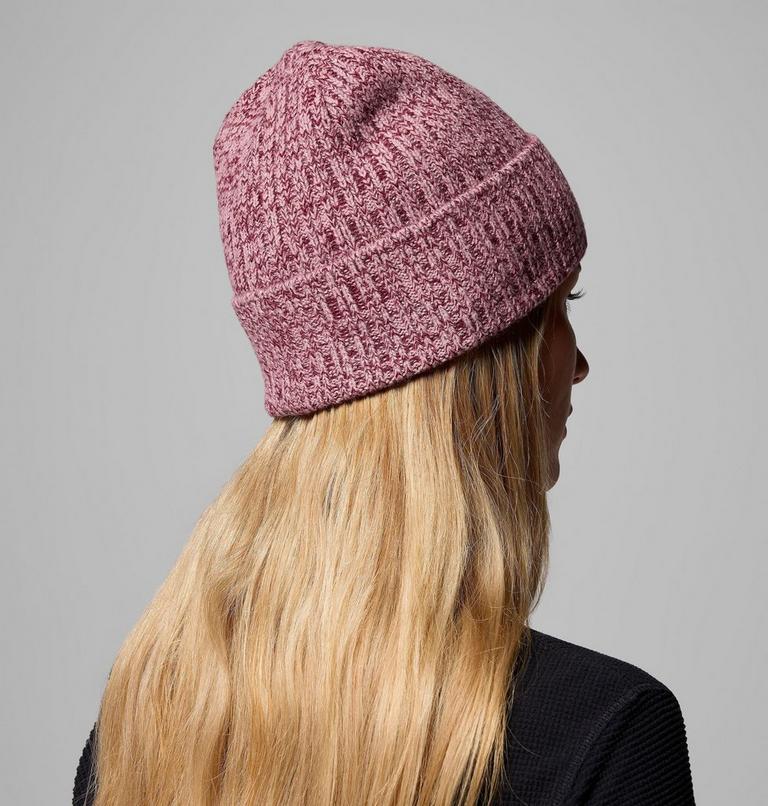 Gorro unisex Columbia Watch Cap | 624 | O/S, Color: Rich Wine, Eraser Pink Marled, image 6
