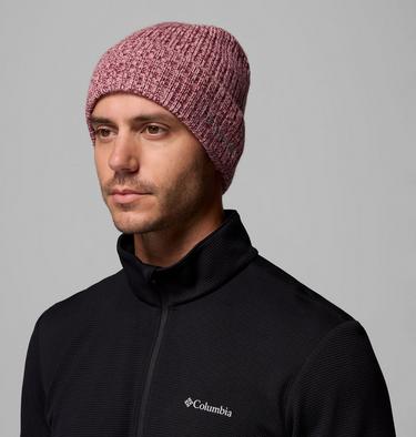 Columbia Watch Cap, Color: Rich Wine, Eraser Pink Marled, image 2