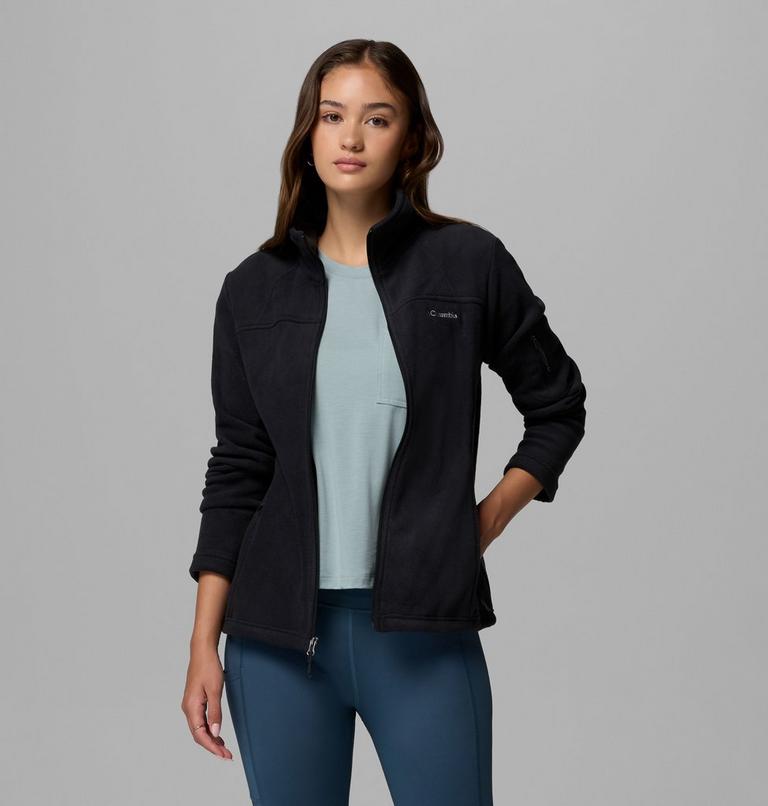 Women's Fast Trek II Fleece Jacket, Color: Black, image 5