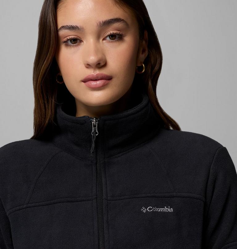 Women's Fast Trek II Fleece Jacket, Color: Black, image 6