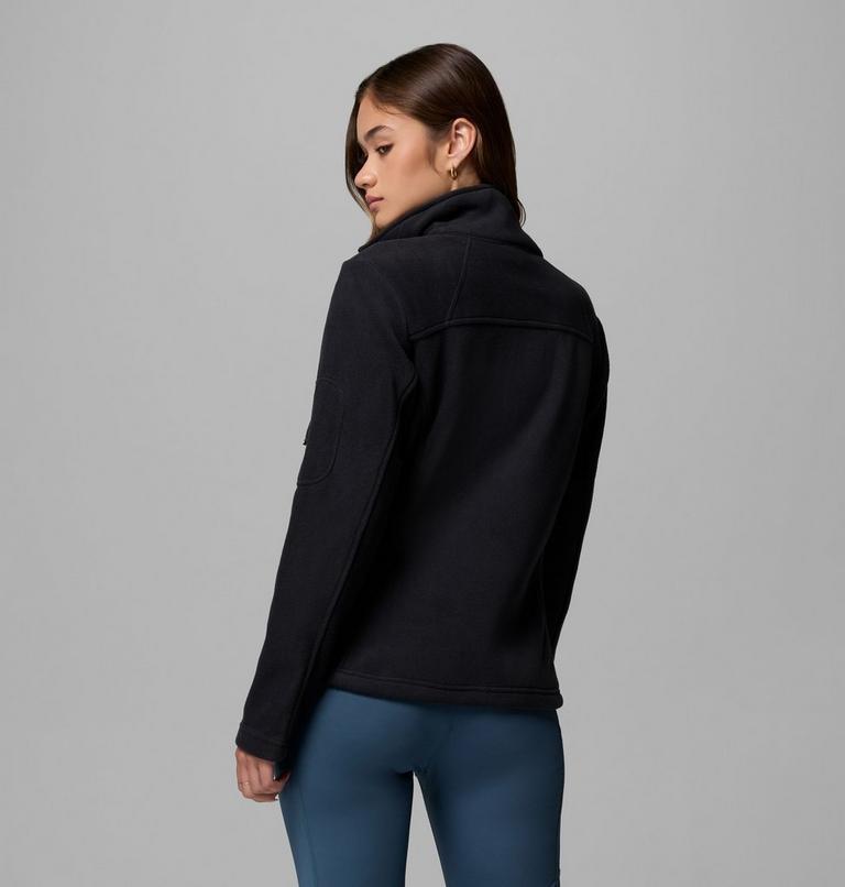 Women's Fast Trek II Fleece Jacket, Color: Black, image 3