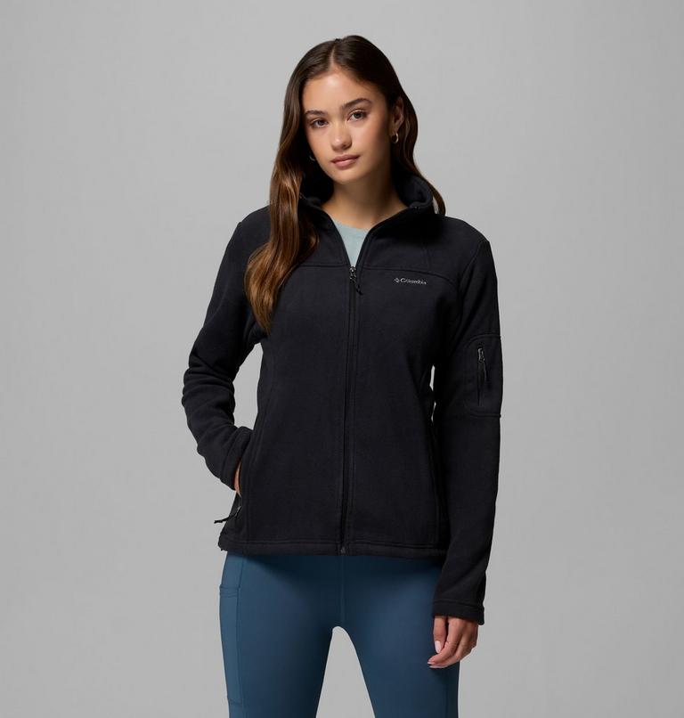 Women's Fast Trek II Fleece Jacket, Color: Black, image 1