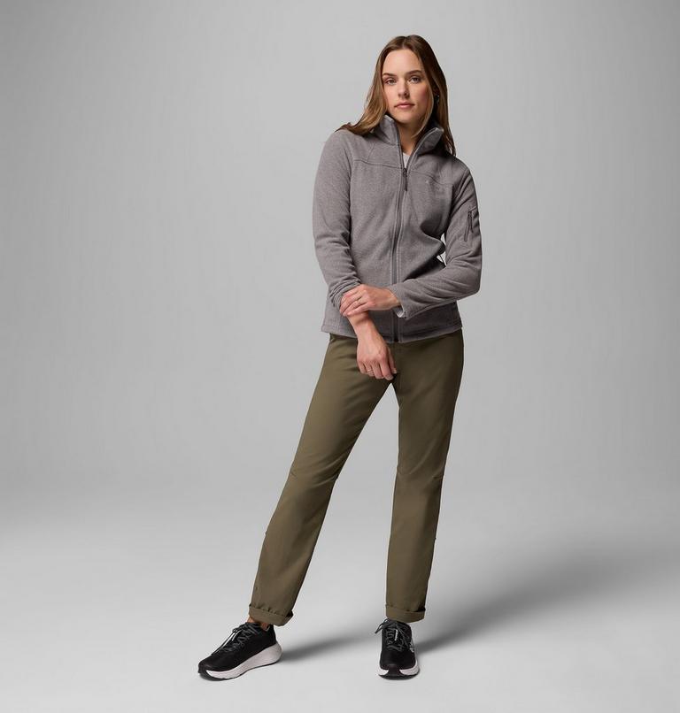 Chaqueta Fast Trek II para mujer, Color: City Grey Heather, City Grey, image 2