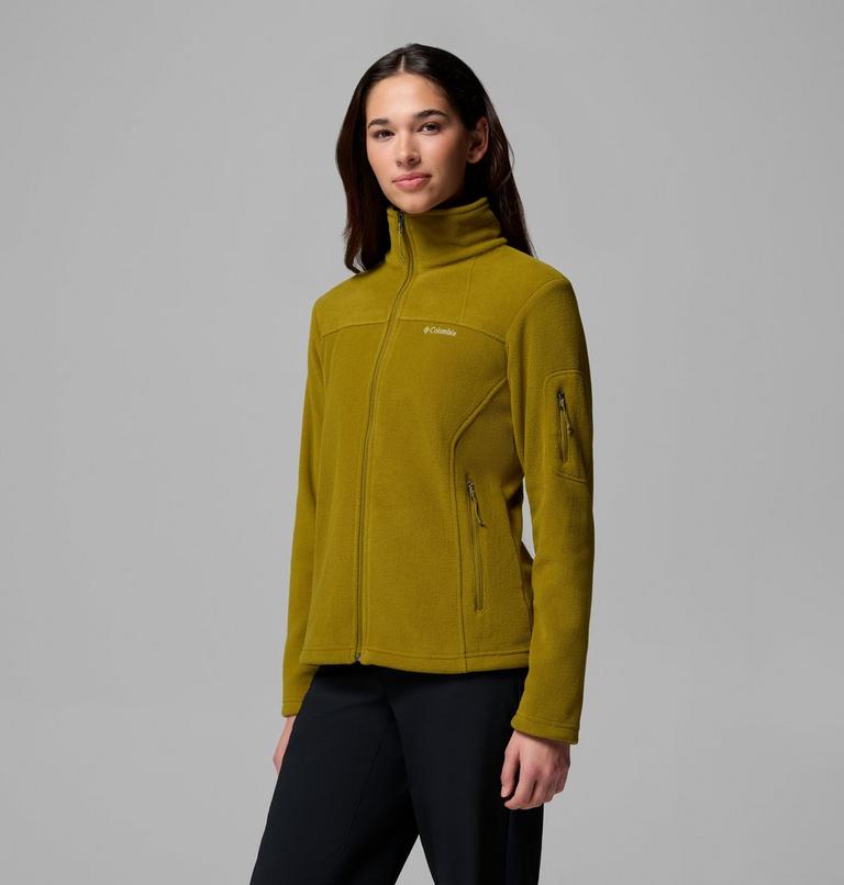 Women's Fast Trek II Fleece Jacket, Color: Mossy Green, image 4