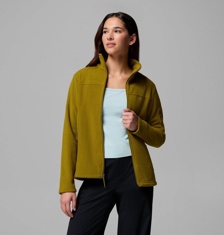 Women's Fast Trek II Fleece Jacket, Color: Mossy Green, image 5