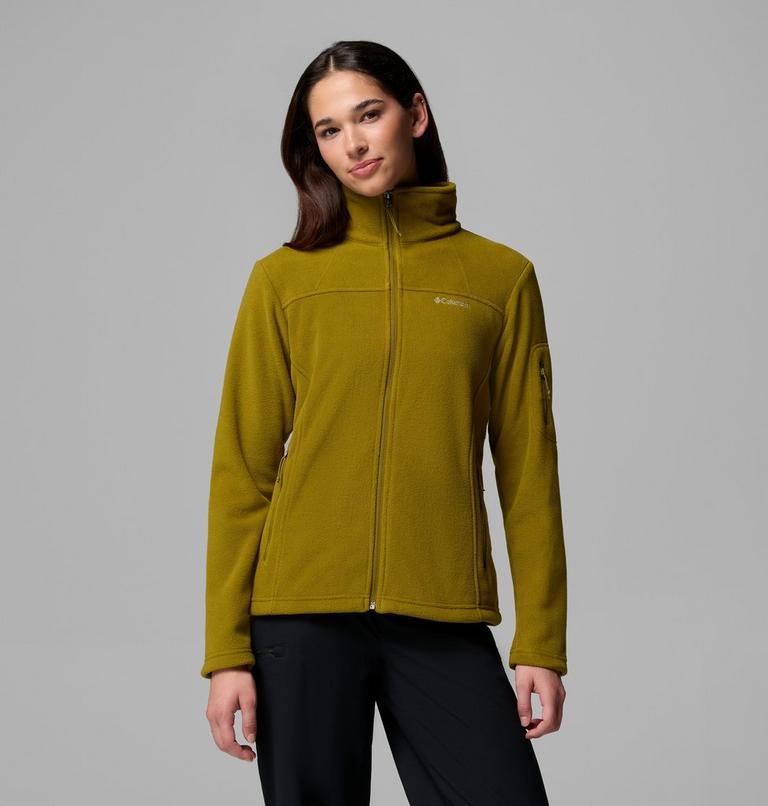 Women's Fast Trek II Fleece Jacket, Color: Mossy Green, image 1
