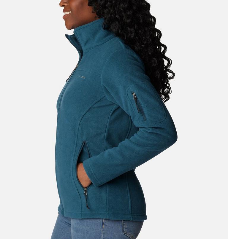 Women's Fast Trek II Fleece Jacket, Color: Night Wave, image 3