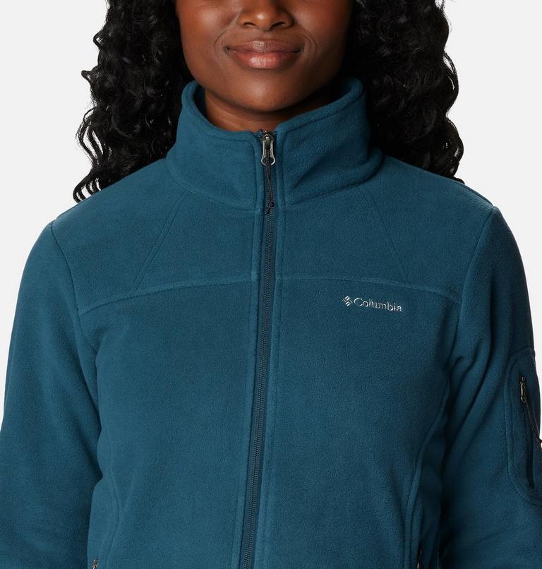 Women's Fast Trek II Fleece Jacket, Color: Night Wave, image 4