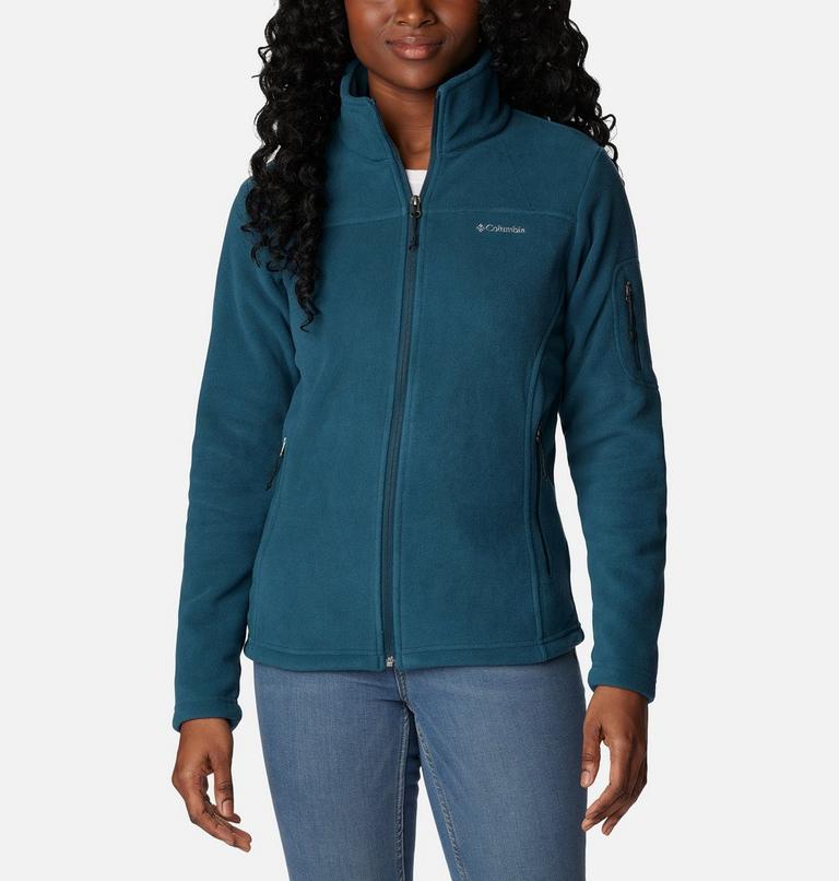 Women's Fast Trek II Fleece Jacket, Color: Night Wave, image 1