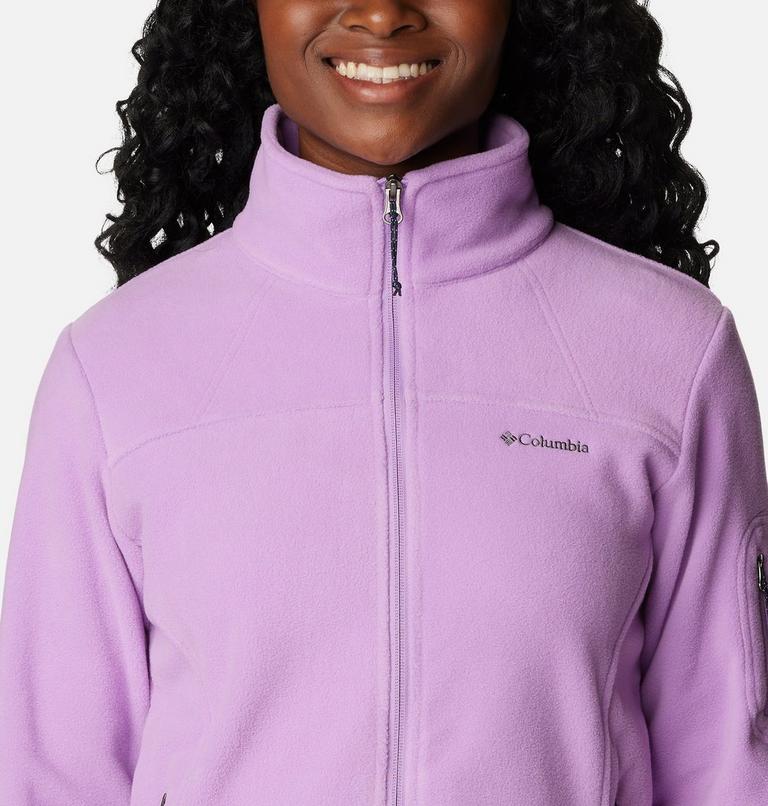 Women's Fast Trek II Fleece Jacket, Color: Gumdrop, image 4