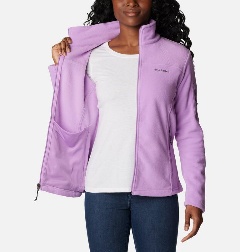 Women's Fast Trek II Fleece Jacket, Color: Gumdrop, image 5