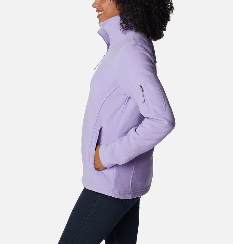 Women's Fast Trek II Fleece Jacket, Color: Frosted Purple, image 3