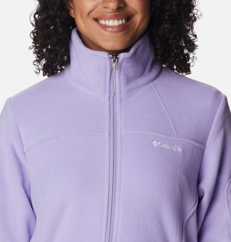 Women's Fast Trek II Fleece Jacket, Color: Frosted Purple, image 4