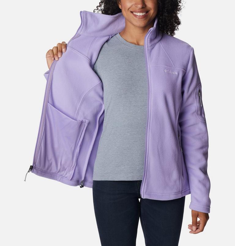 Women's Fast Trek II Fleece Jacket, Color: Frosted Purple, image 5