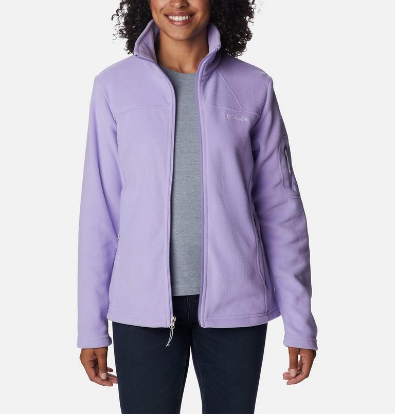 Women's Fast Trek II Fleece Jacket, Color: Frosted Purple, image 7