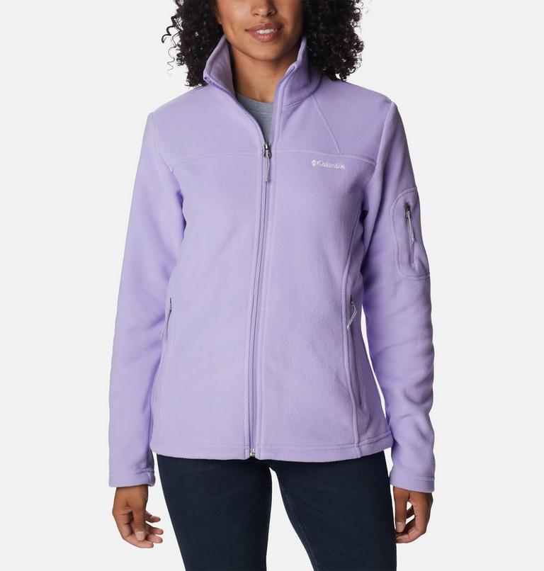 Women's Fast Trek II Fleece Jacket, Color: Frosted Purple, image 1