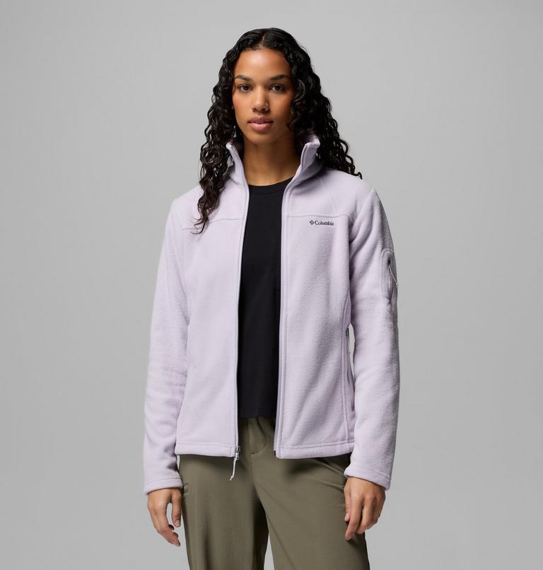 Women&rsquo;s Fast Trek II Fleece Jacket, Color: Lavender Pearl, image 5