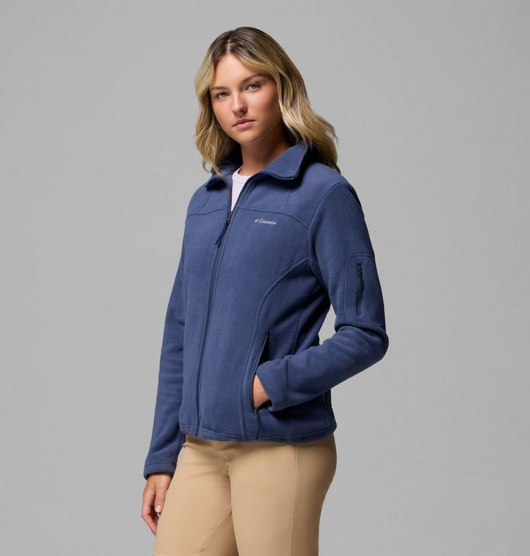 Women's Fast Trek II Fleece Jacket, Color: Nocturnal, image 4