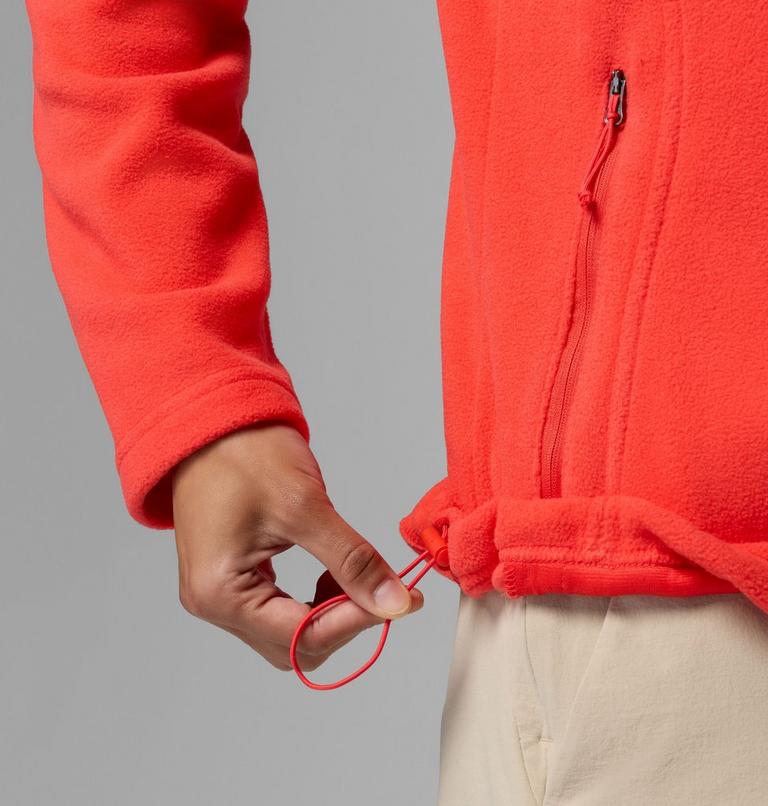 Women's Fast Trek II Fleece Jacket, Color: Poppy Red, image 7