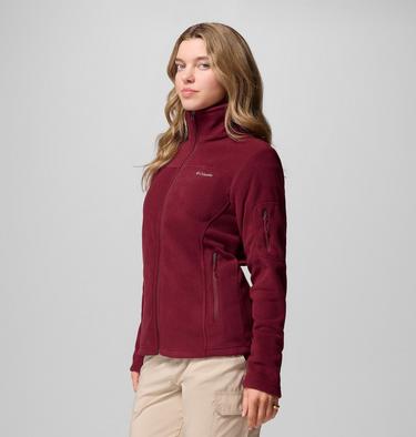 Women’s Fast Trek II Fleece Jacket, Color: Rich Wine, image 8