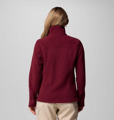 Women’s Fast Trek II Fleece Jacket, Color: Rich Wine, image 7