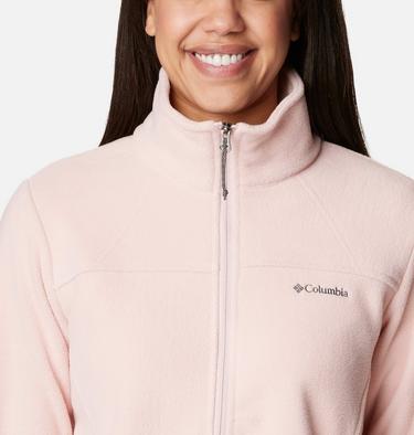 Women’s Fast Trek II Fleece Jacket, Color: Dusty Pink, image 12