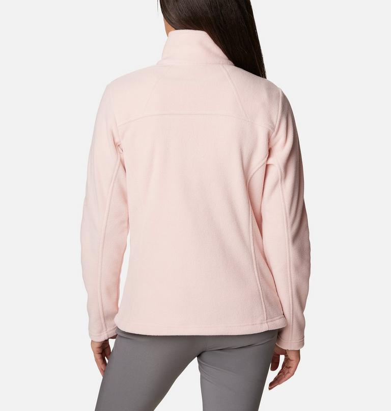 Women's Fast Trek II Fleece Jacket, Color: Dusty Pink, image 2
