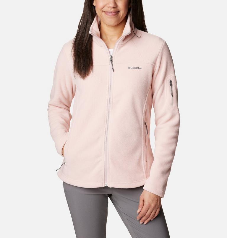 Women's Fast Trek II Fleece Jacket, Color: Dusty Pink, image 1