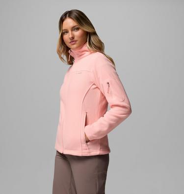 Women&rsquo;s Fast Trek II Fleece Jacket, Color: Pink Sand, image 4