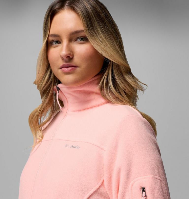 Women's Fast Trek II Fleece Jacket | 669 | L, Color: Pink Sand, image 6