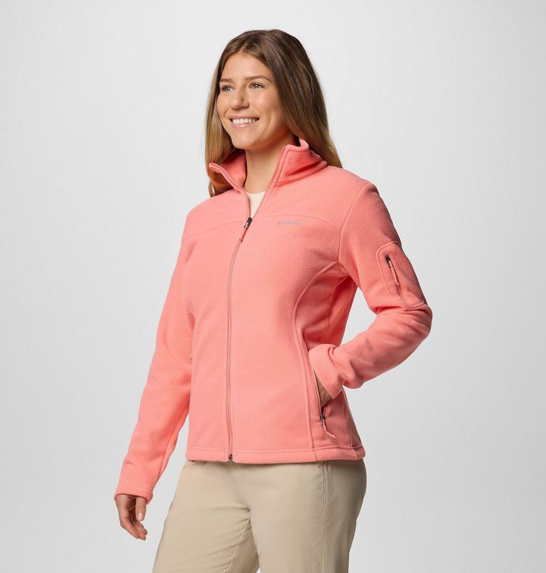 Women's Fast Trek II Fleece Jacket, Color: Alpenglow, image 3