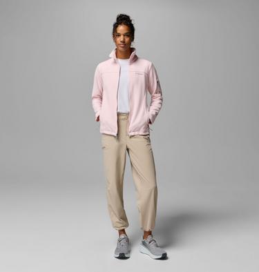 Women&rsquo;s Fast Trek II Fleece Jacket, Color: Powder Pink, image 2