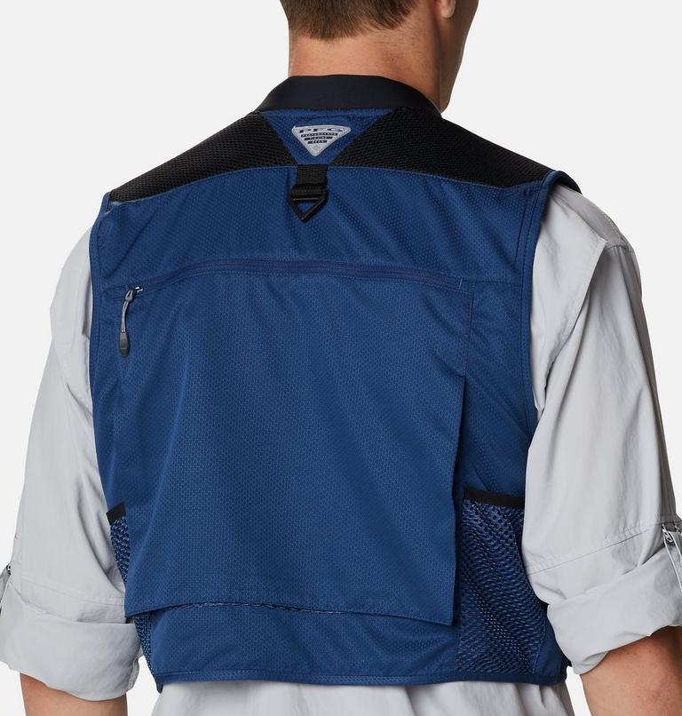 Men's PFG Henry's Fork V Vest, Color: Carbon, image 5