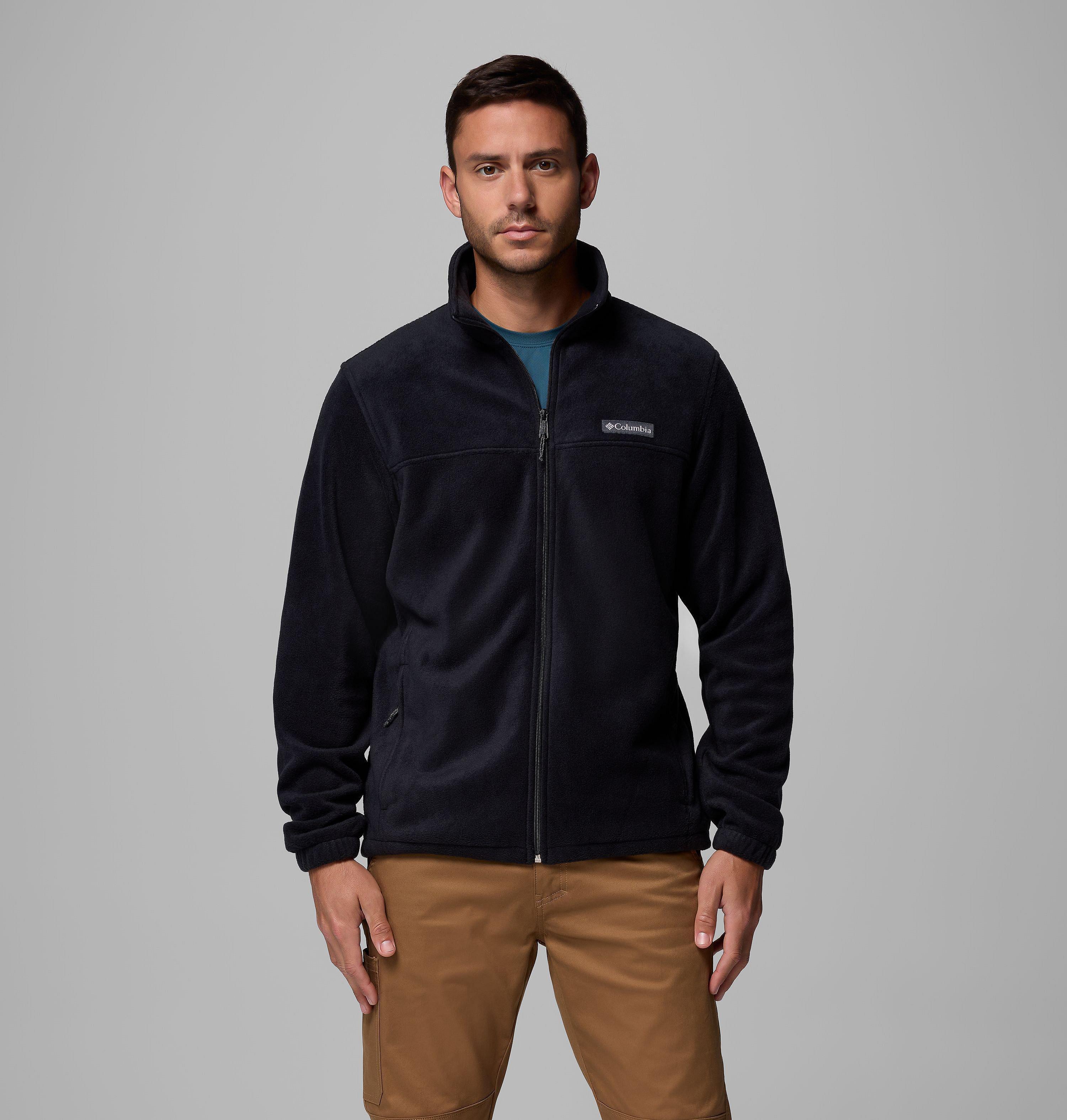 Columbia Sportswear Men's Black Columbia - Steens Mountain™ 2.0 Fleece Jacket - Large