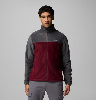 Steens Mountain Full Zip 2.0, Color: Shark, Rich Wine, image 3