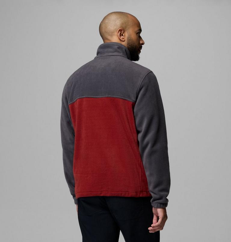 Men's Steens Mountain 2.0 Fleece Jacket, Color: Shark, Red Oxide, image 3