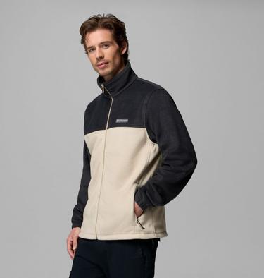 Men's Steens Mountain 2.0 Fleece Jacket, Color: Ancient Fossil, Black, image 12